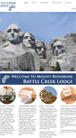 Mobile Screenshot of battlecreeklodge.us